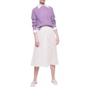Zadig & Voltaire Lili C Destroy cashmere sweater mauve